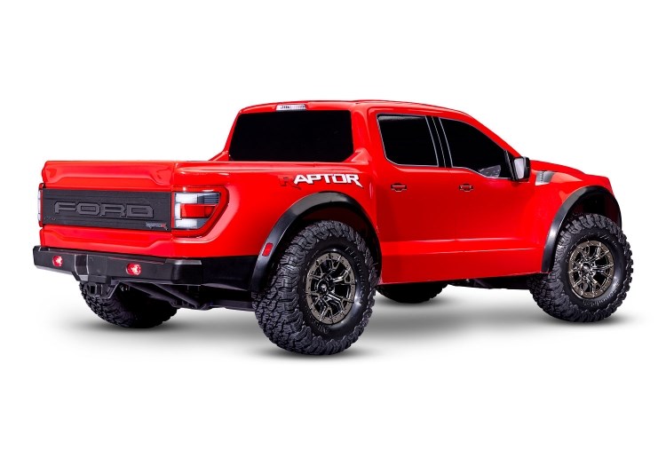 Traxxas F-150 Raptor 4WD TSM TQ RTR Red