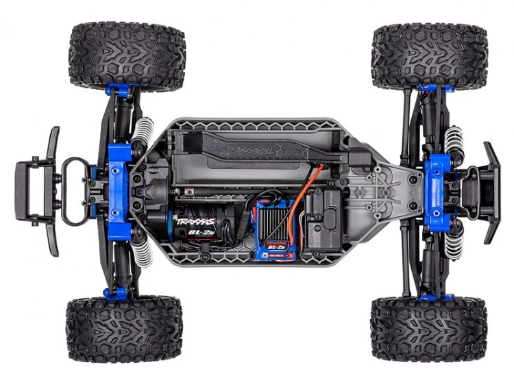 Traxxas Rustler 4x4 BL-2S RTR TQ Blue