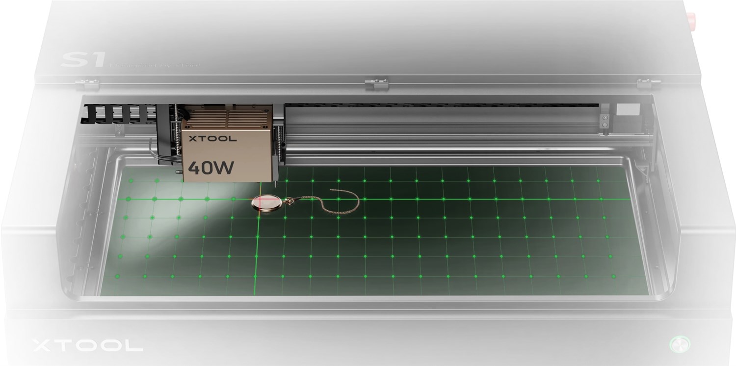 xTool S1 40W Diode Laser Cutter Deluxe Kit
