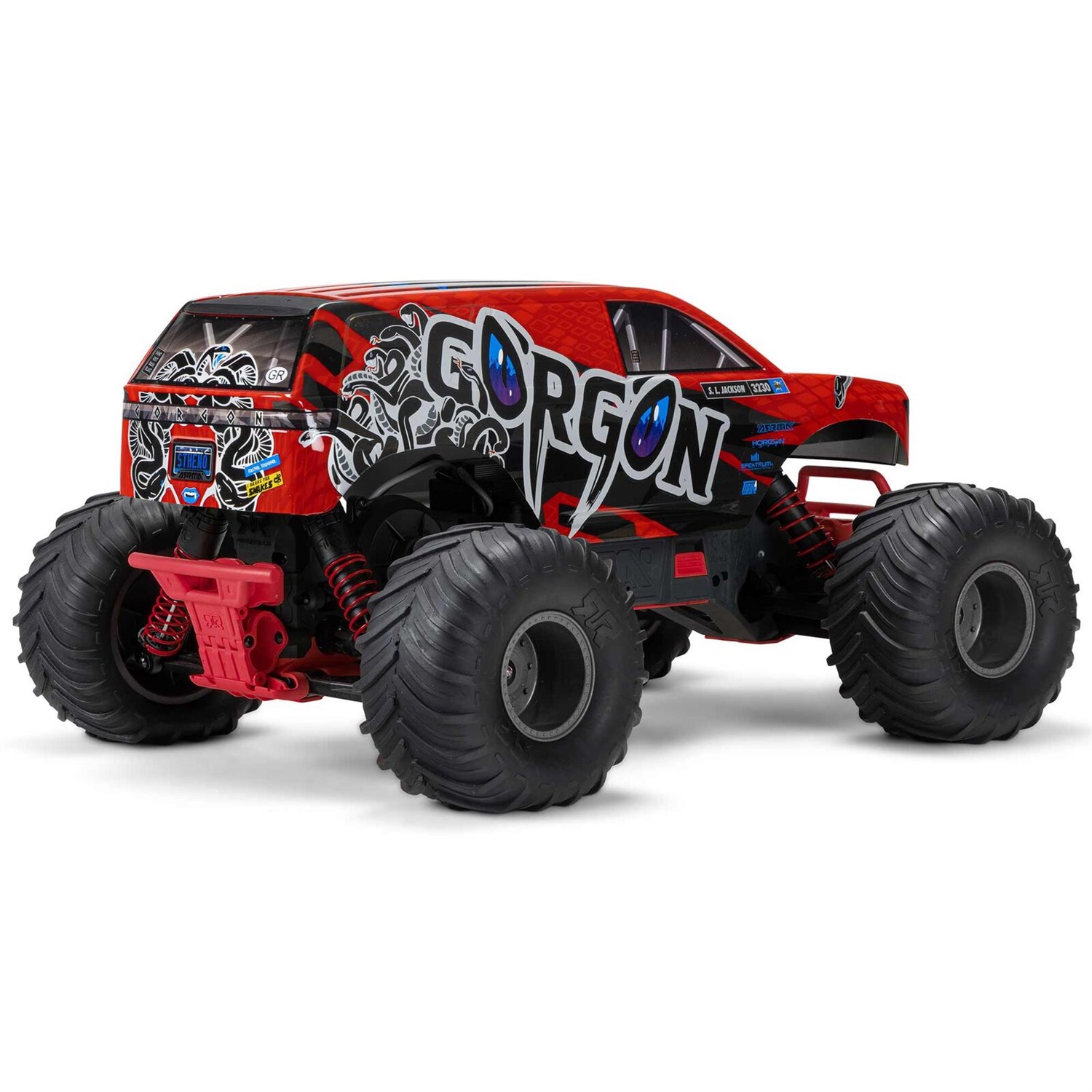 ARRMA Gorgon Mega 2WD Red - Komplett