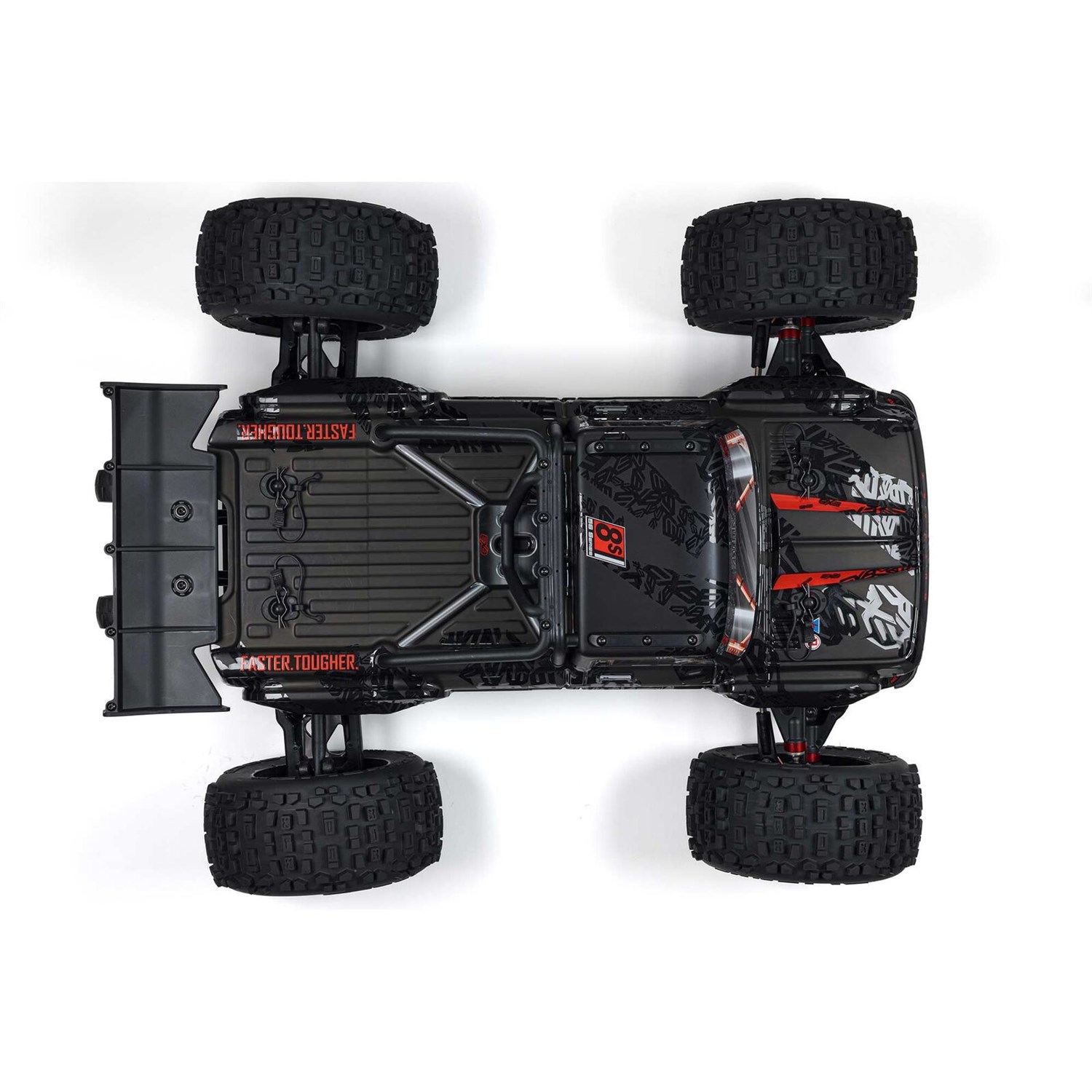 ARRMA Outcast 1/5 4X4 8S EXB StuntTruck RTR Black