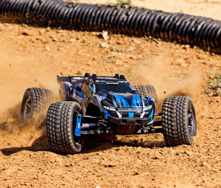 Traxxas Rustler 4x4 Ultimate VXL RTR TQ TSM Blue