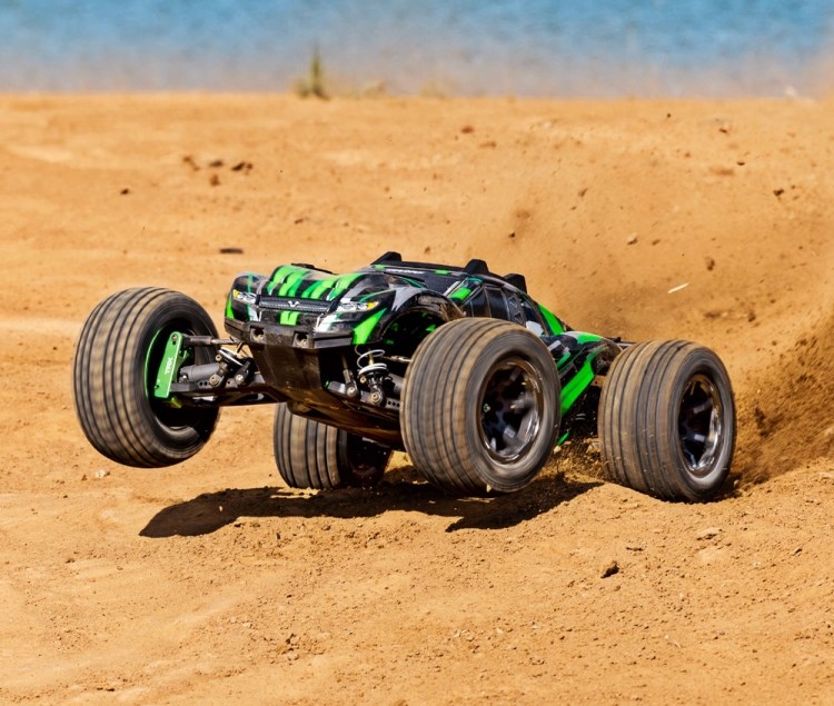 Traxxas Rustler 4x4 Ultimate VXL RTR TQ TSM Green