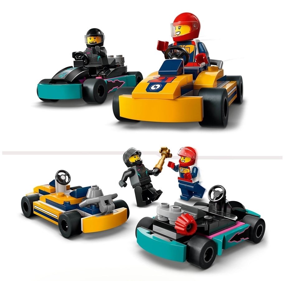 LEGO City - Gokarter og Racerkjrere