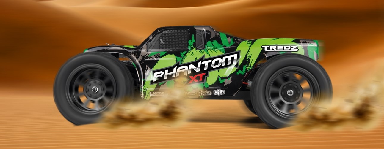 Maverick Phantom XT 1:10 4WD Green - Komplett