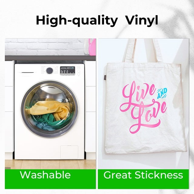 Heat Transfer Vinyl Kit (60pcs+3rolls)