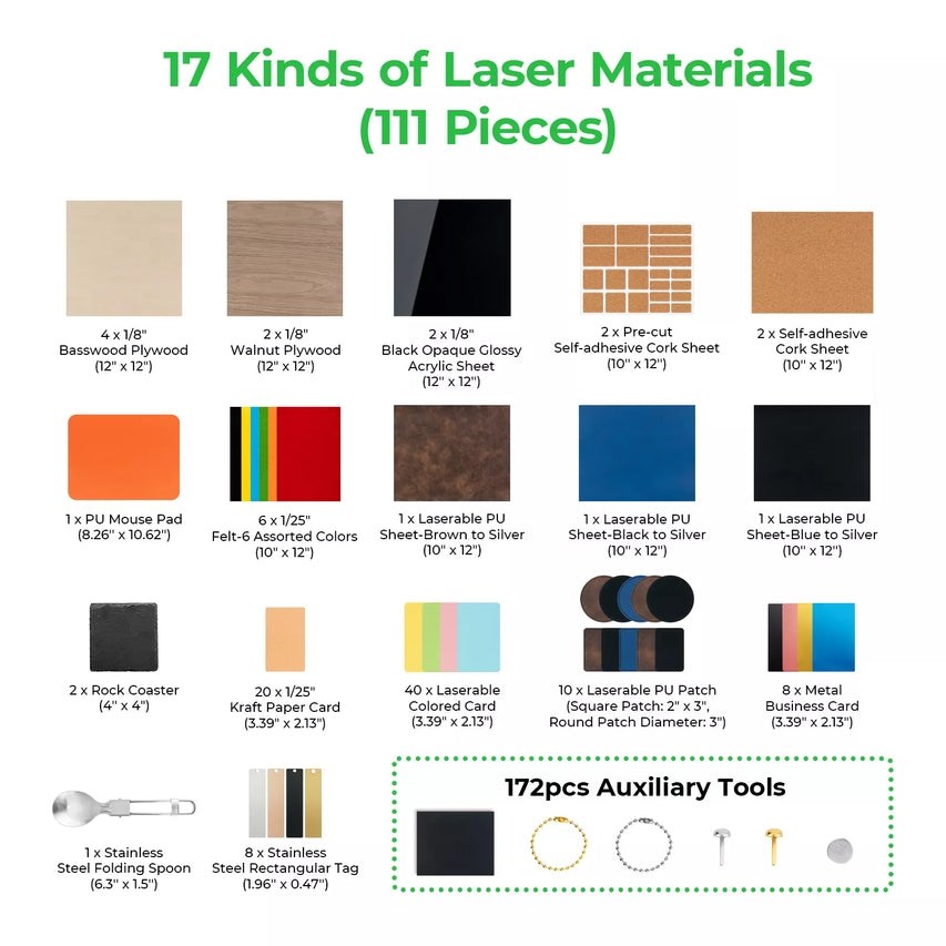 Material Box Explore Kit (111pcs)