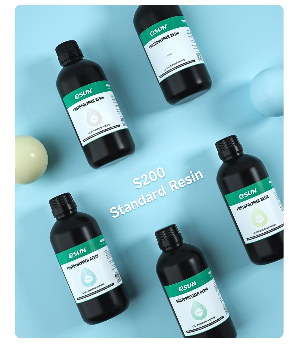 eSUN S200 Resin 1kg - Dark Grey