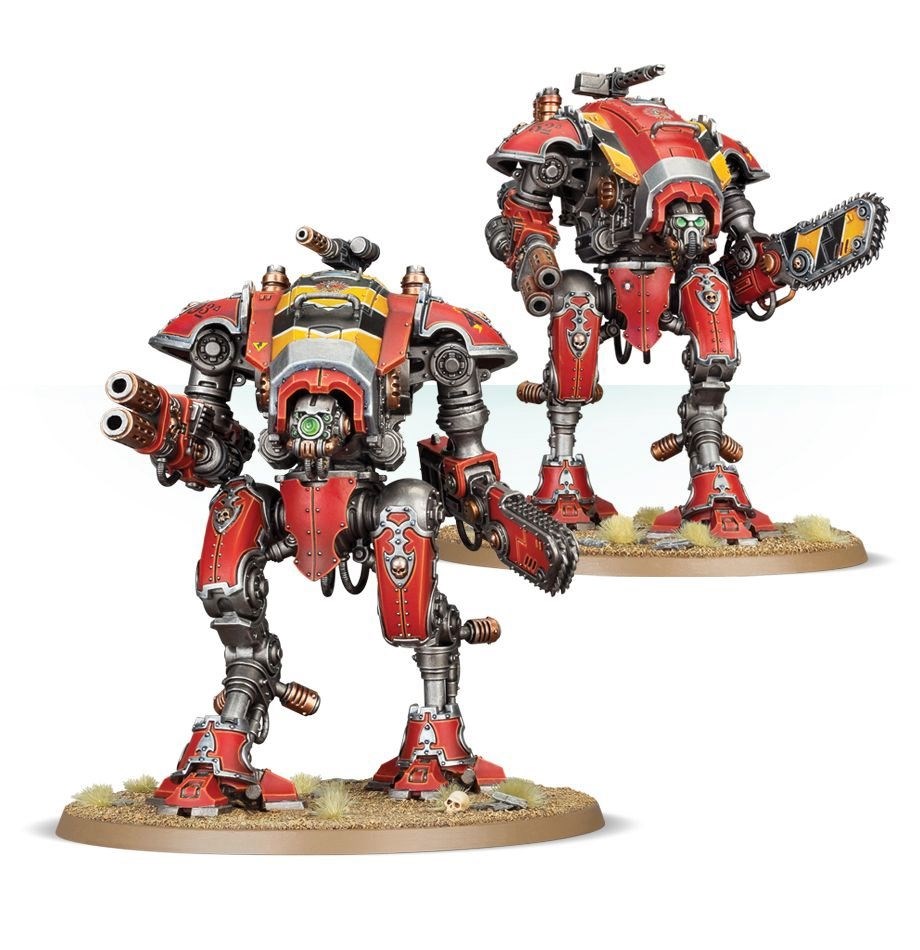 Warhammer 40K Knight Armigers