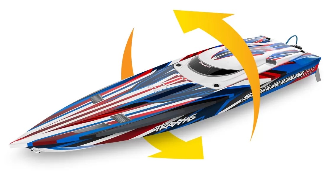Traxxas Spartan-SR TSM 2.4GHz Red