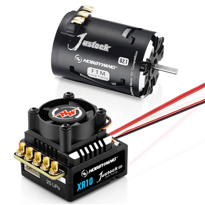 Hobbywing XR10 Justock G3S Combo - 13.5T