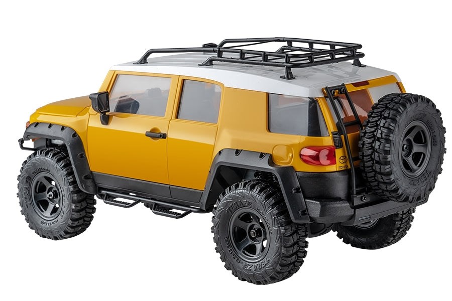 FMS FJ Cruiser 1/18 Crawler Gul :: Komplett