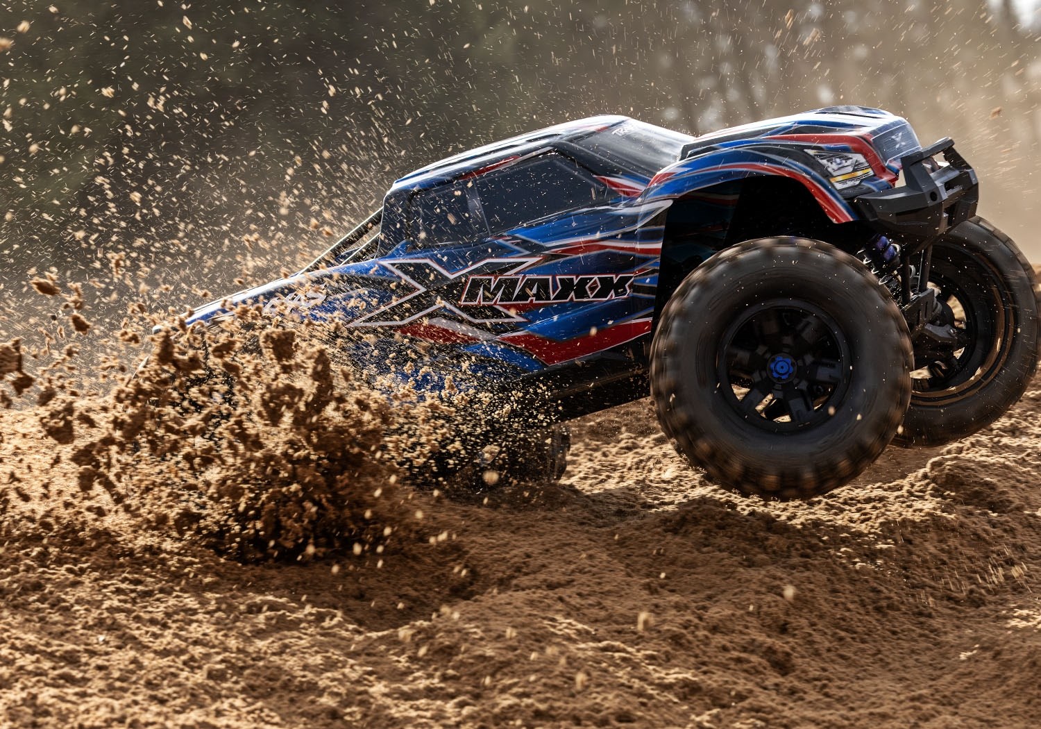 Traxxas X-Maxx 8S Belted Brushless 4WD TSM Blue