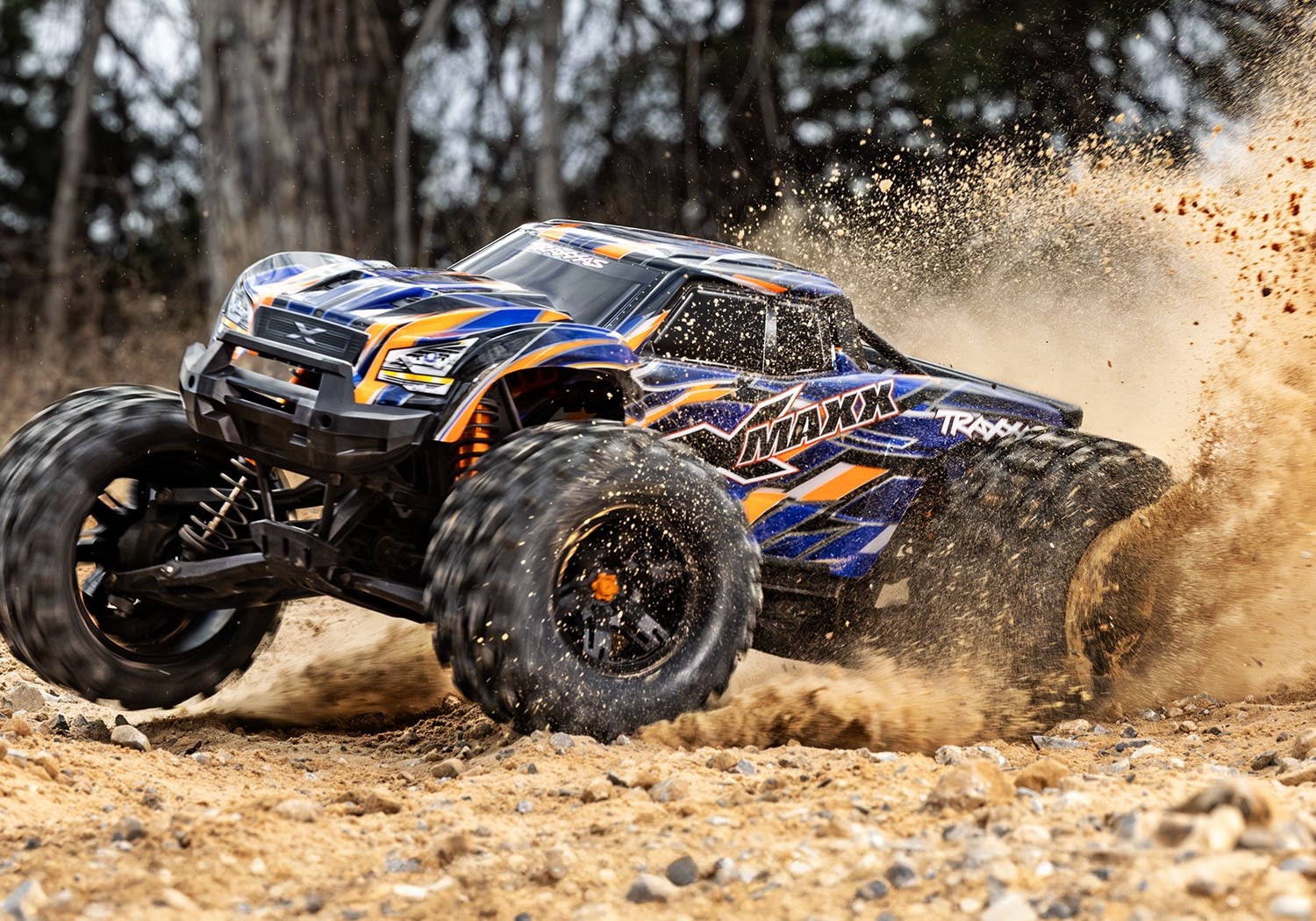 Traxxas X-Maxx 8S Belted Brushless 4WD TSM Orange