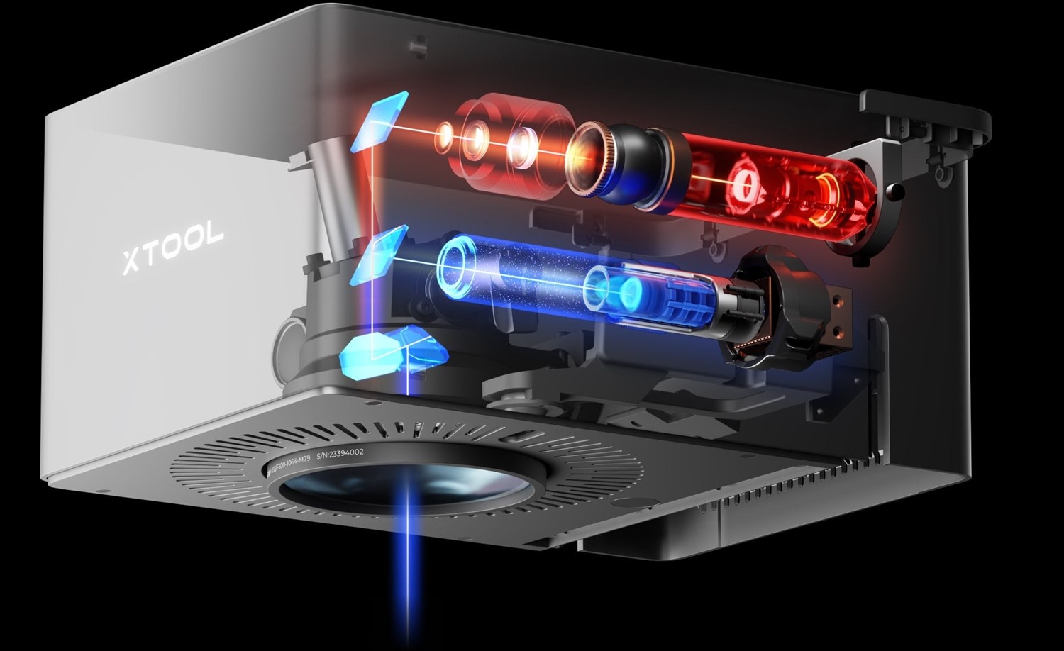 xTool F1 Ultra - Fiber- og Diodelaser
