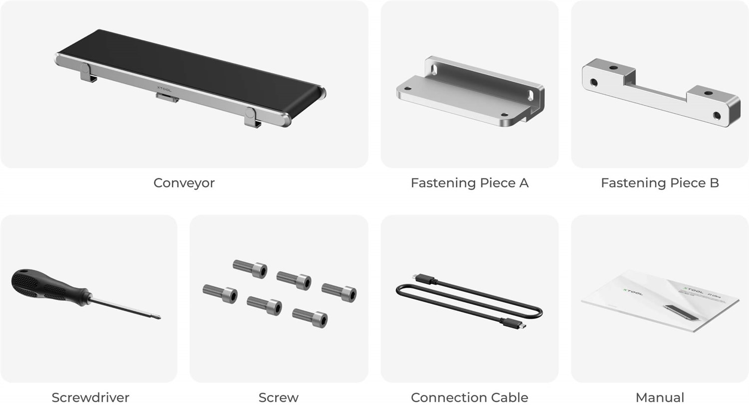 xTool F1 Ultra Conveyor