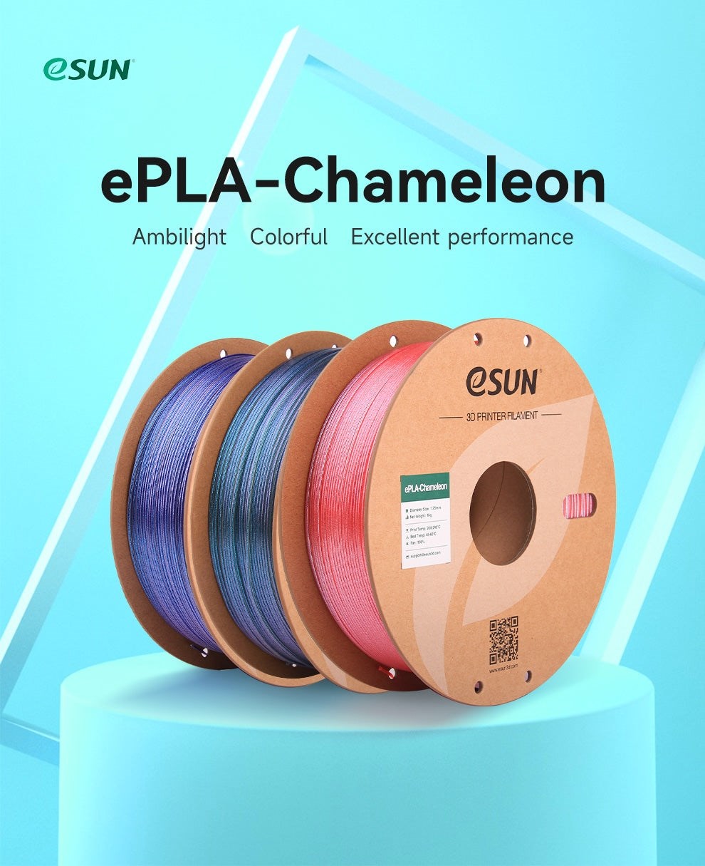 eSUN PLA-Chameleon 1.75mm 1kg - Tech Black