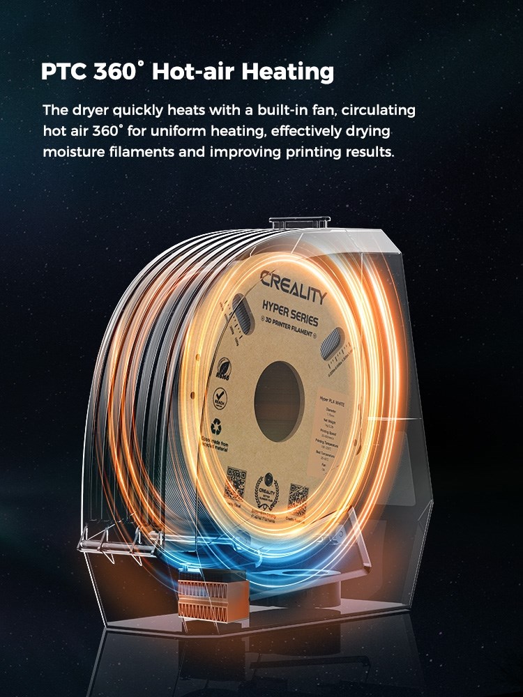 Creality Space Filament Dryer