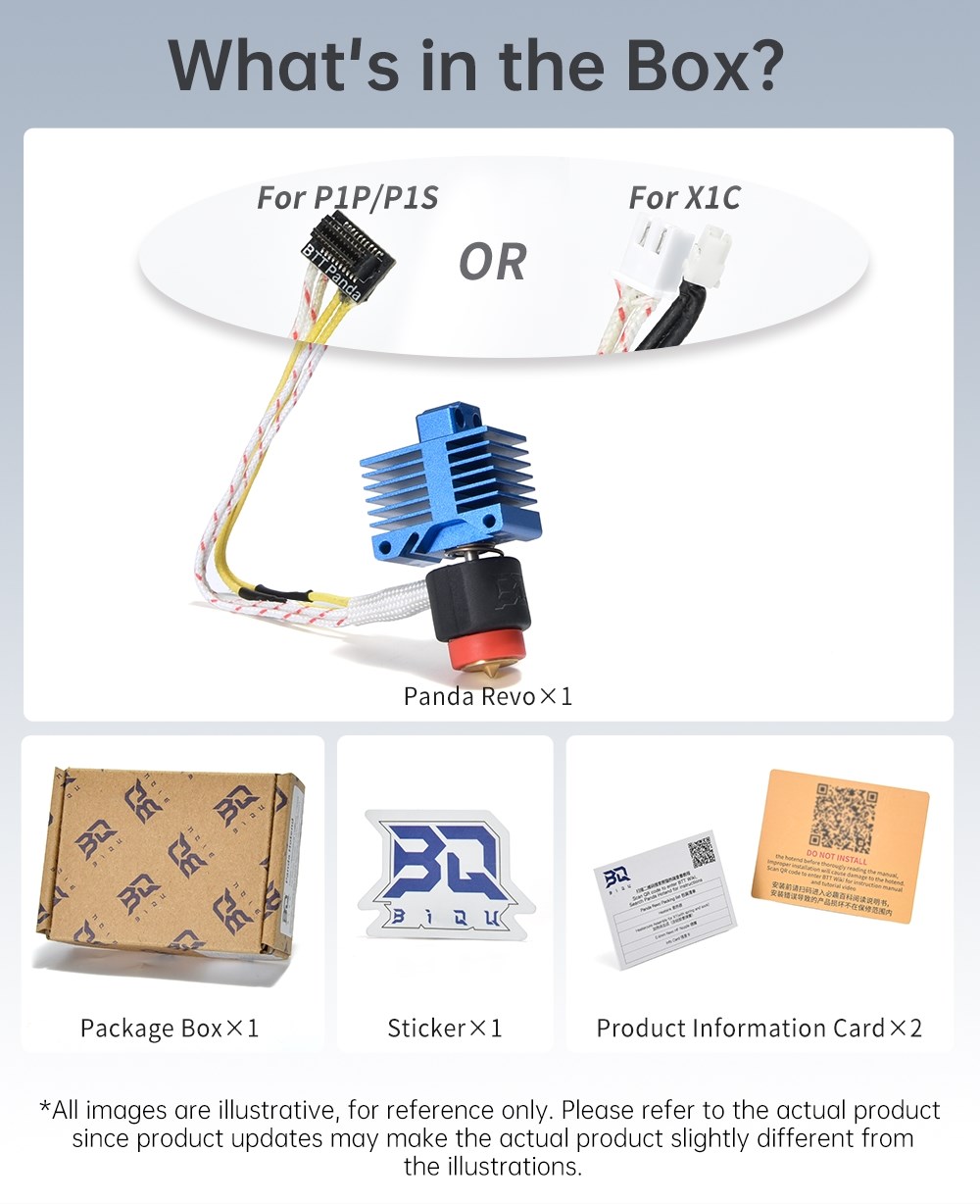 Panda Revo X1 Hotend for Bambu Lab