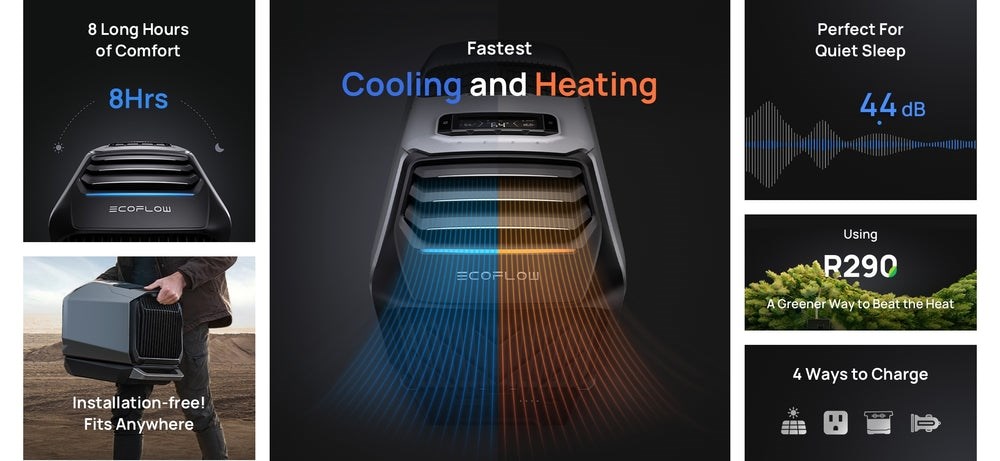 EcoFlow Wave 2 Portable Air Condition with Heater