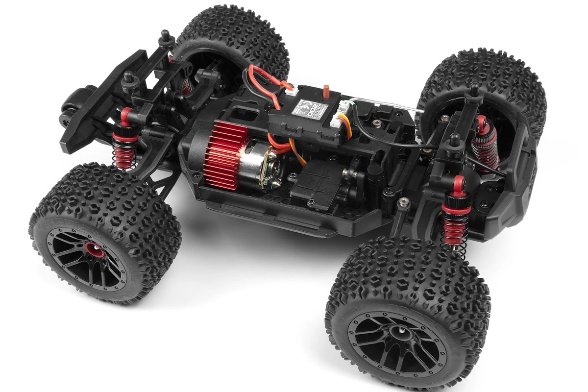 Maverick Atom AT1 1:18 4WD Truck Red - Komplett