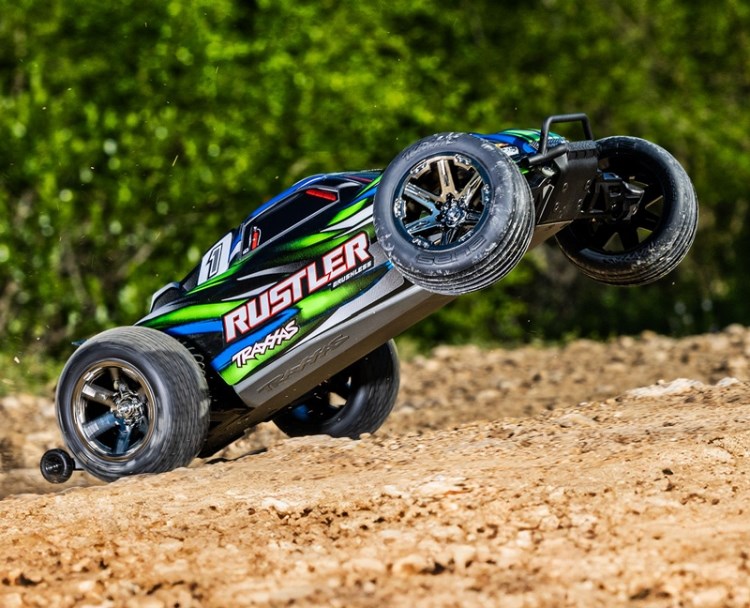 Traxxas Rustler 2WD BL-2S RTR TQ Green