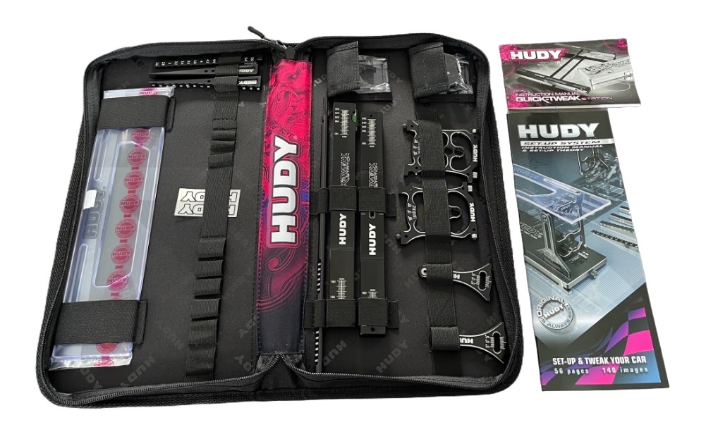 HUDY Comp Set Up Tools + Bag 1/10 - 1/12 Pan Bil