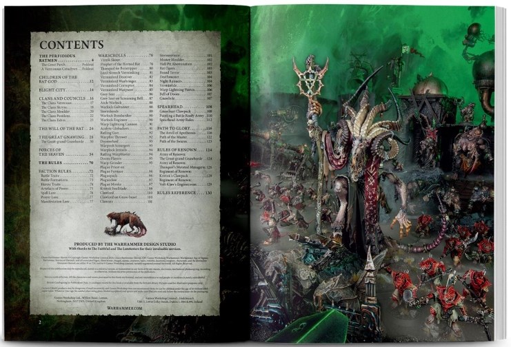 Age of Sigmar Chaos Battletome - Skaven