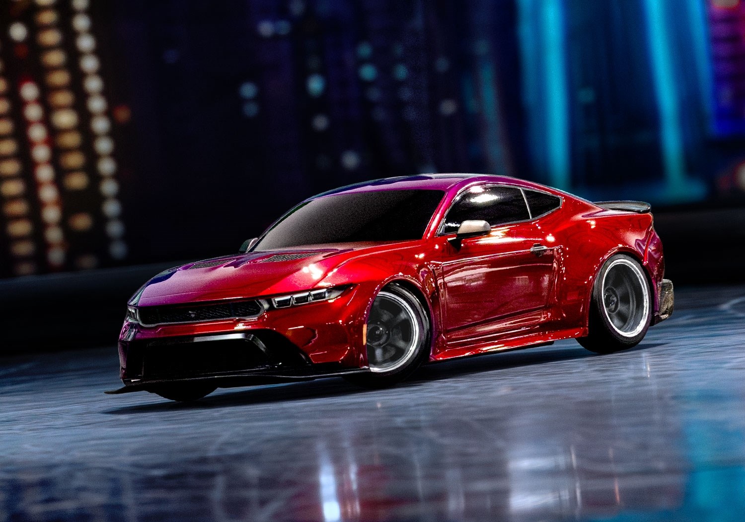 Traxxas 4-Tec Drift 2WD Mustang 1/10 RTR Red