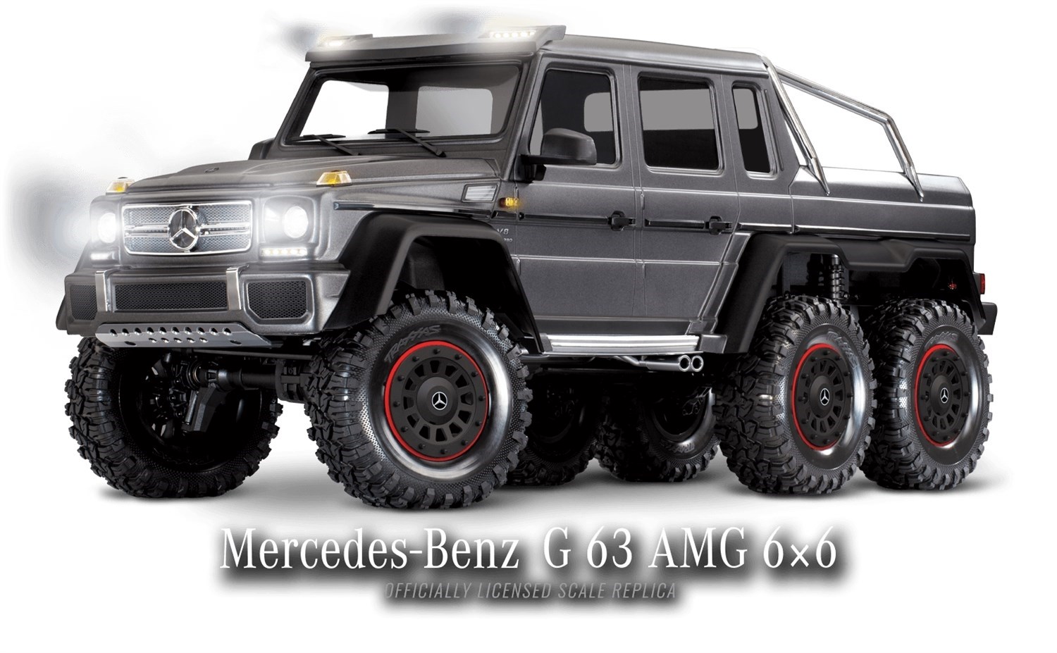 Traxxas TRX-6 Mercedes G63 AMG 6x6 Clipless Slv