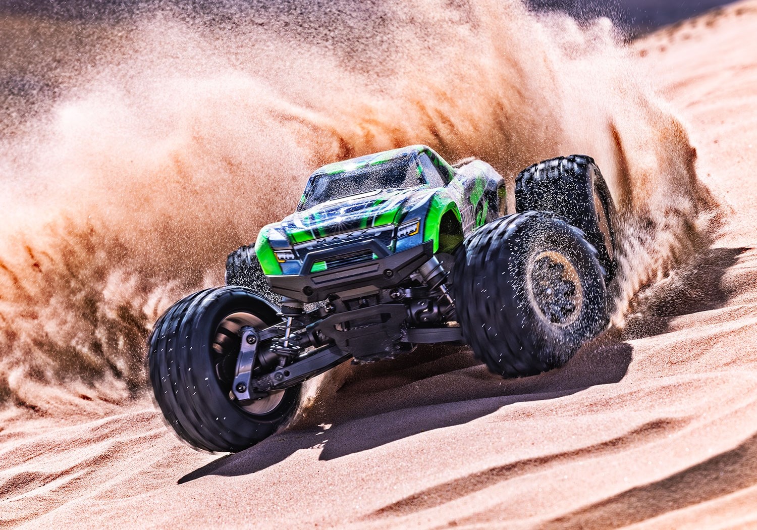Traxxas Mini Maxx 4x4 BL-2S Brushless RTR Blue