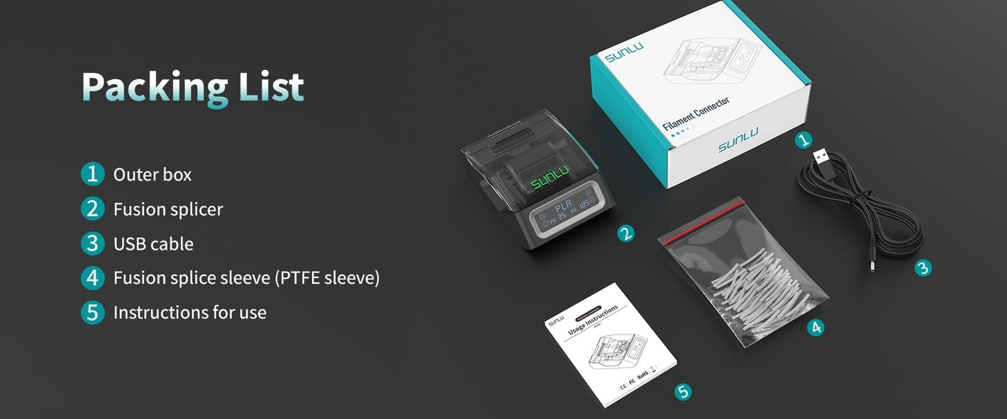 SUNLU Filament Connector FC01