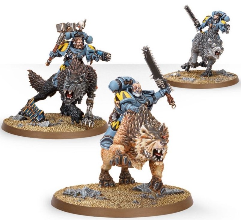 Warhammer 40K Thunderwolf Cavalry