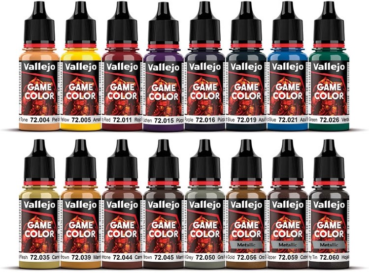 Vallejo Game Color    Advanced Set