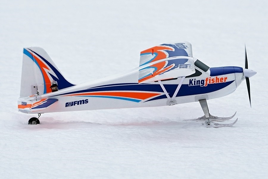 FMS Kingfisher 1400mm m/Ski/Floats - Gyro V3 PNP