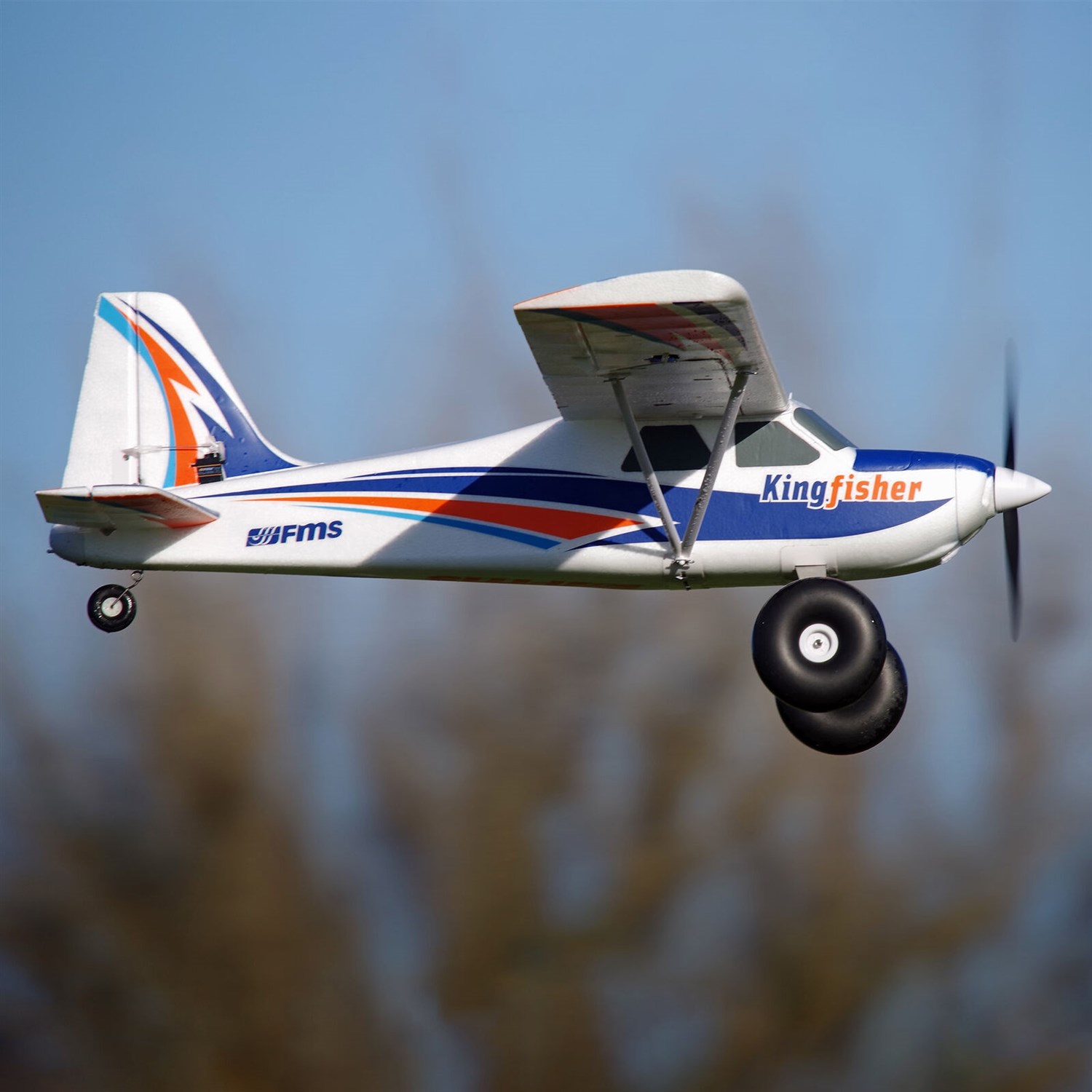 FMS Kingfisher 1400mm m/Ski/Floats - Gyro V3 PNP