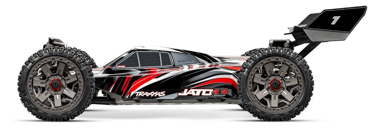 Traxxas Jato 4x4 BL-2S RTR EHD RTR Red