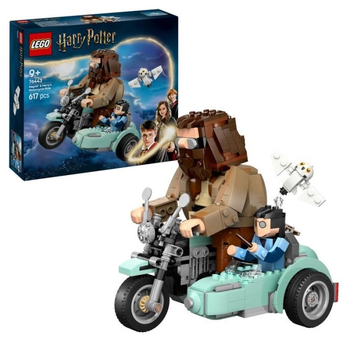 LEGO Gygrid og Harrys motorsykkeltur