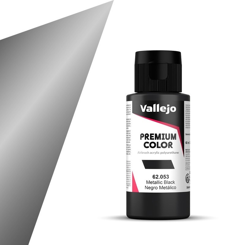 Vallejo Premium Color 62.053 Metallic Black