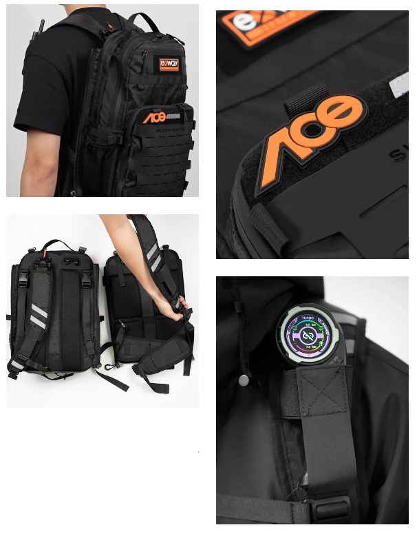 Exway X-Pack Detachable Skate Backpack