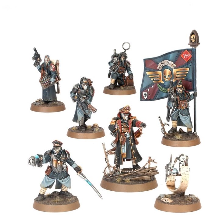 Warhammer 40K Krieg Command Squad
