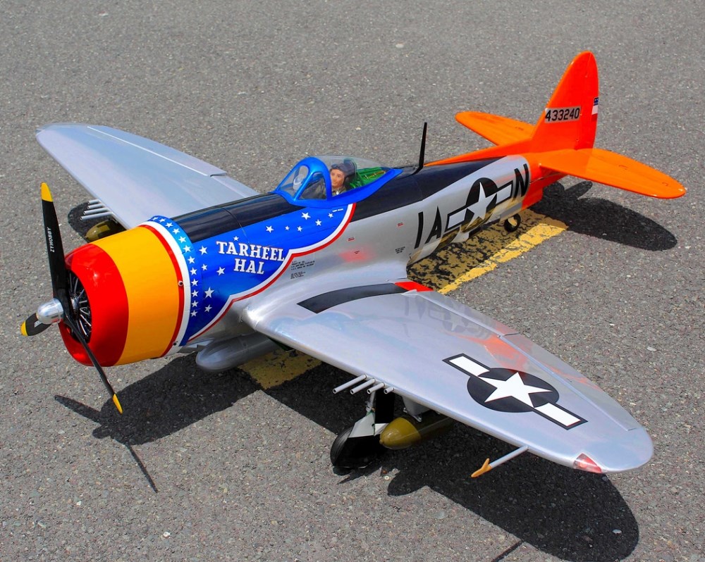Seagull P-47 Thunderbolt Tarheel Hal 30-40cc ARF