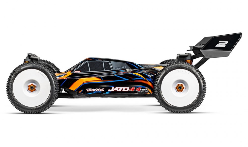Traxxas Jato 4x4 VXL-4S EHD RTR Orange