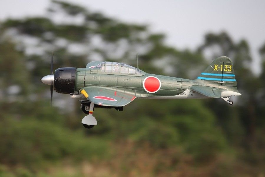 FMS A6M3 Zero 1400mm Green PNP