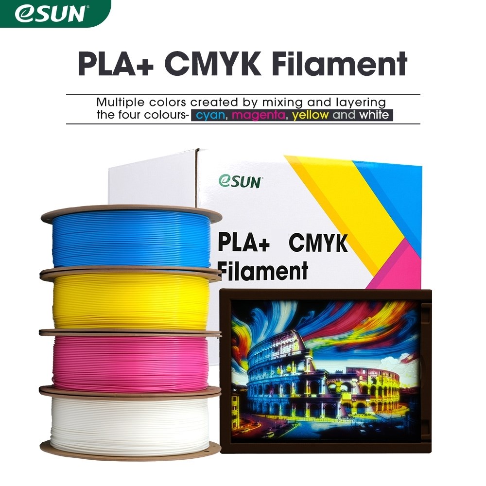 eSUN PLA+ Refill 4kg - CMYK