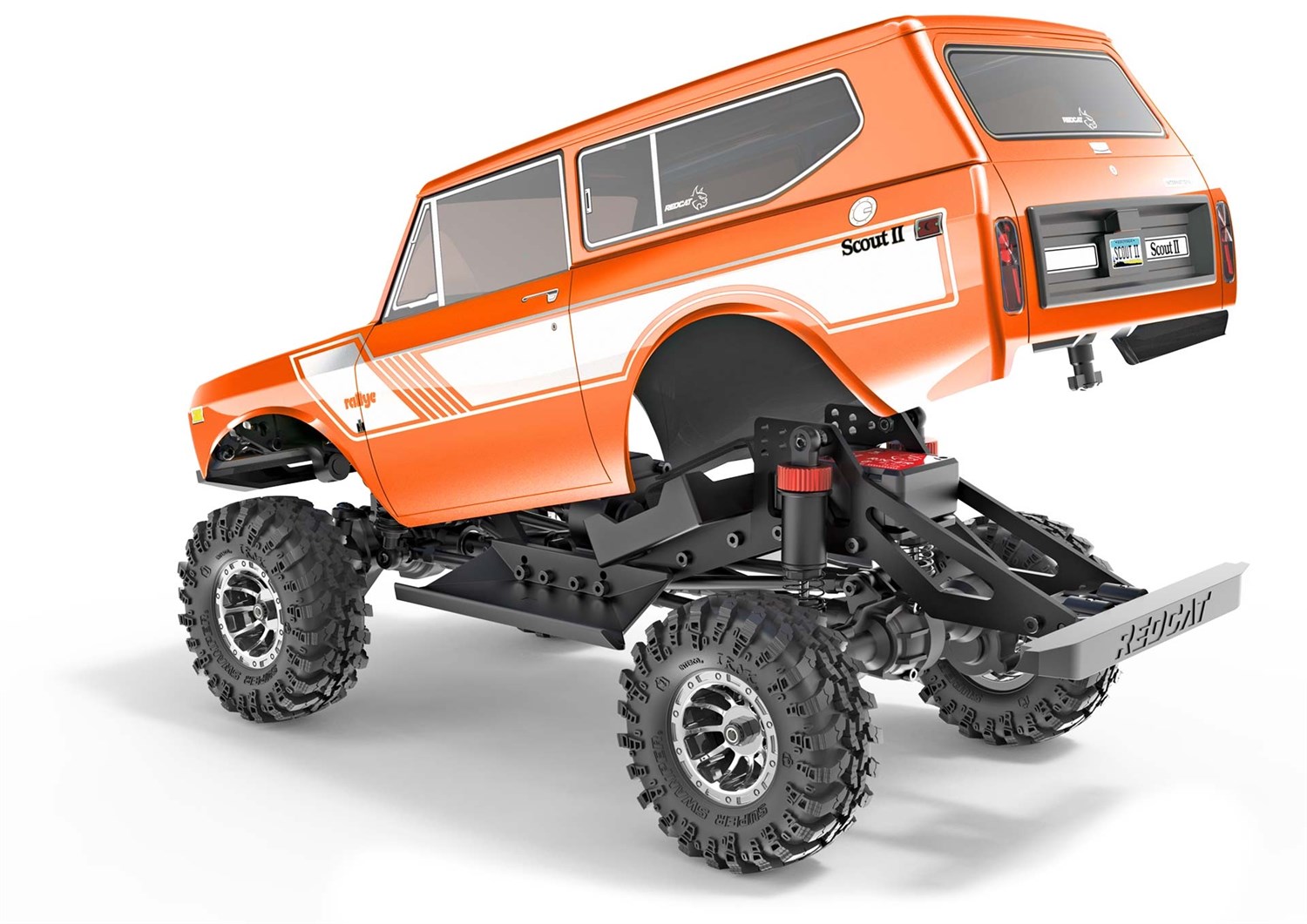 RedCat Scout II 1/18 Crawler Bl Komplett