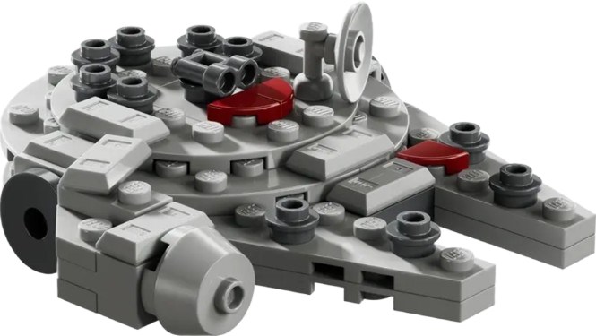 LEGO Mikromodell av Millennium Falcon