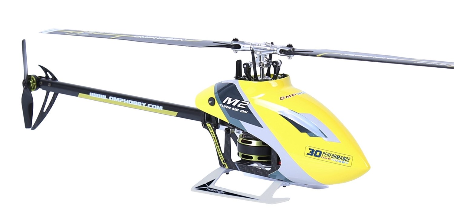 OMP Hobby M2 Evo MK2 OFS3 RTF Helikopter - Yellow
