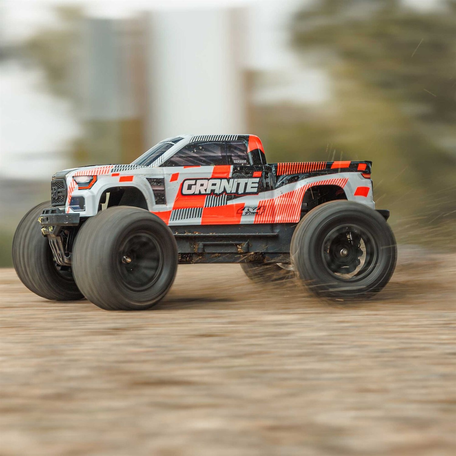 ARRMA Granite Mega 665 Brushed 4WD Orange - RTR