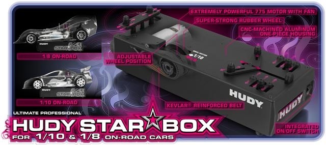 HUDY Star-Box On-Road 1/10 & 1/8